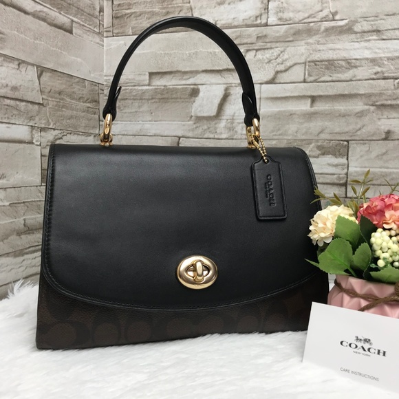 👜 COACH 🌺TILLY TOP HANDLE SATCHEL 9 3/4" - Picture 7 of 8